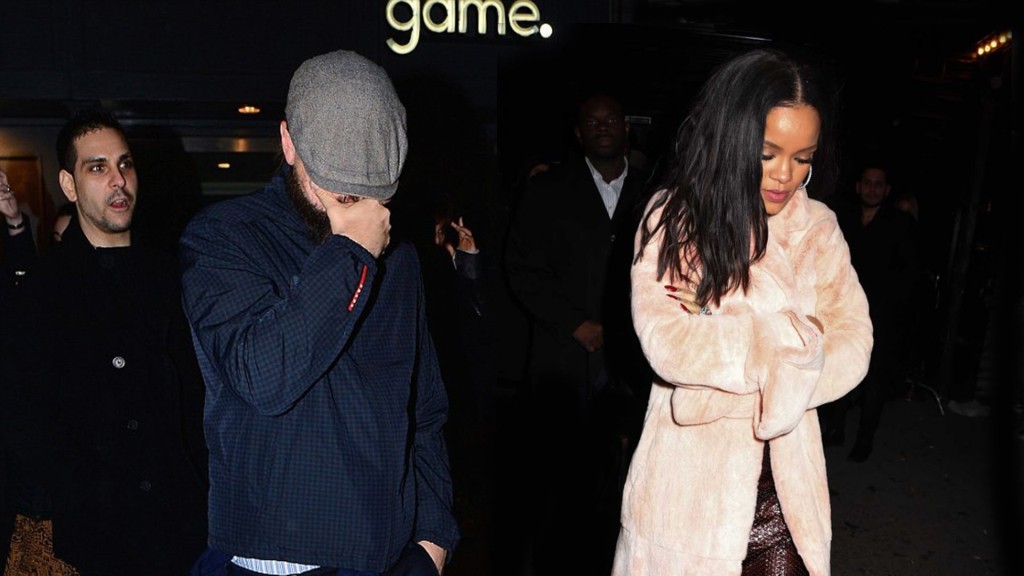 Leonardo DiCaprio and Rihanna