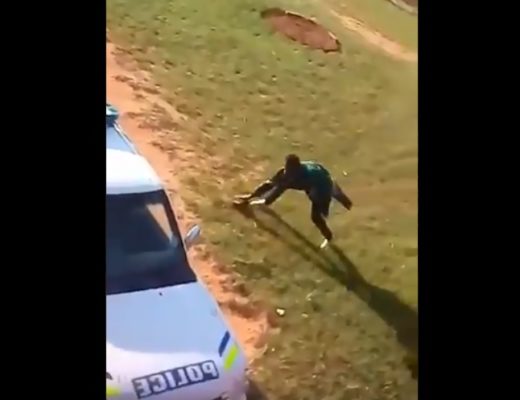 The Full Story Behind Man arrested for attacking Mpumalanga police with stones