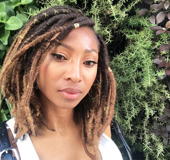 Enhle Mbali Reacts To Winning Her First International Award