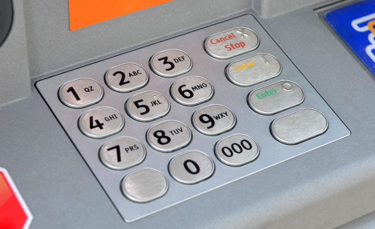Five men arrested for theft of bank cards at ATM