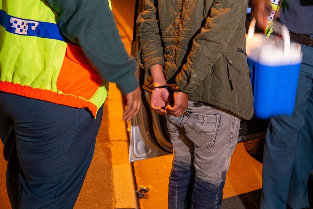 Over 1043 suspects were rounded up by the police over the weekend - Gauteng