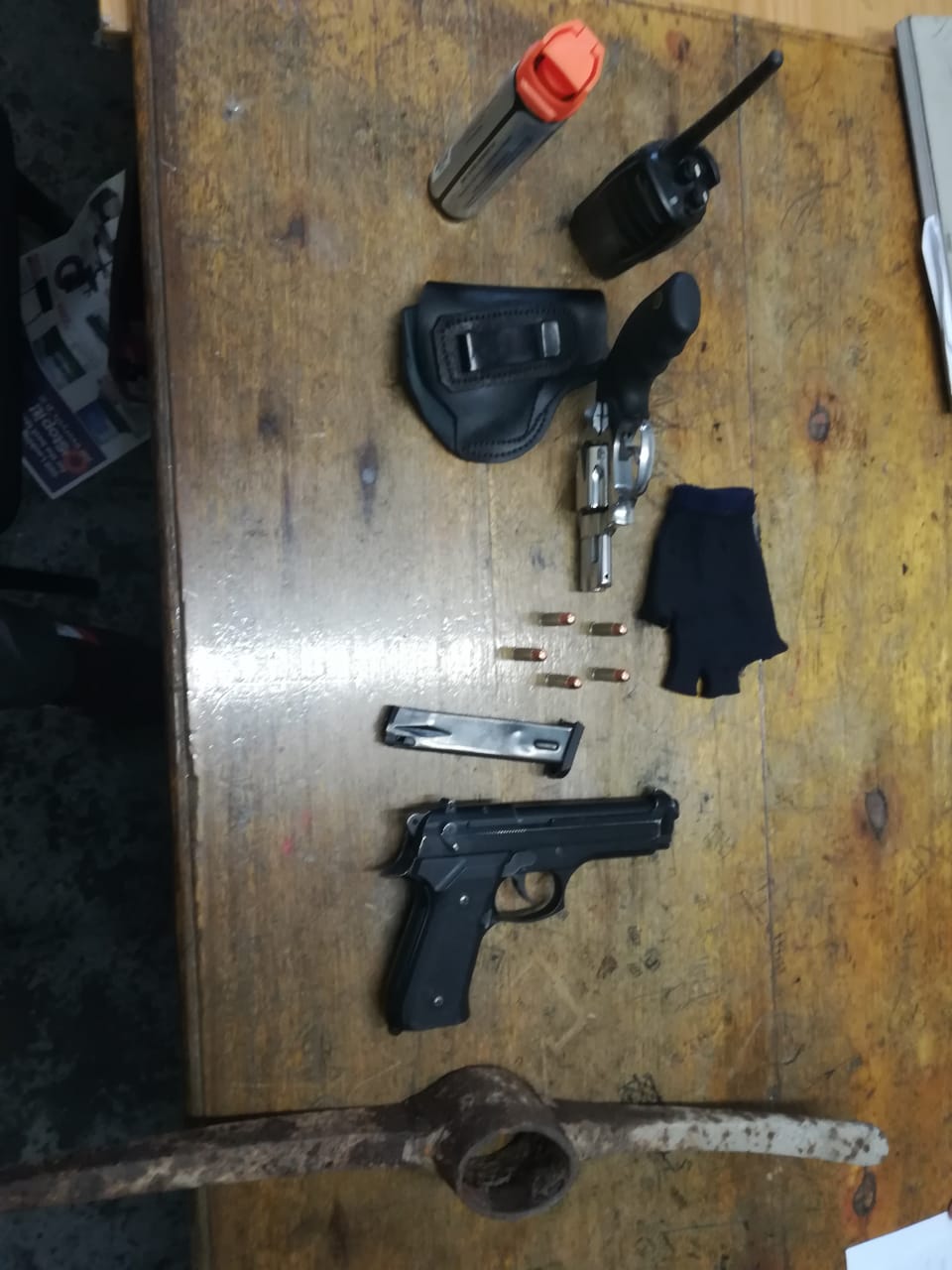 Four suspects aged between 20 and 25 were placed under arrest - KwaZulu-Natal