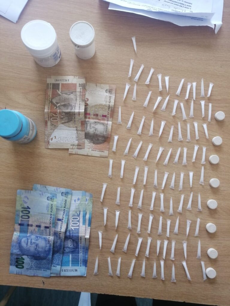 Suspect arrested for possession of drugs and an undisclosed amount of cash - Eastern Cape