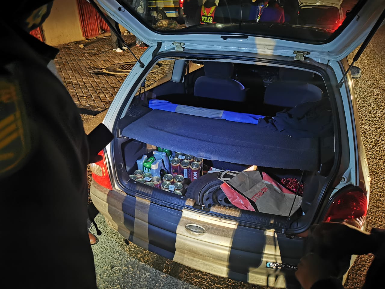 Police arrested two motorists for transporting liquor and were charged in terms of the DMA regulations in Makhanda - Eastern Cape